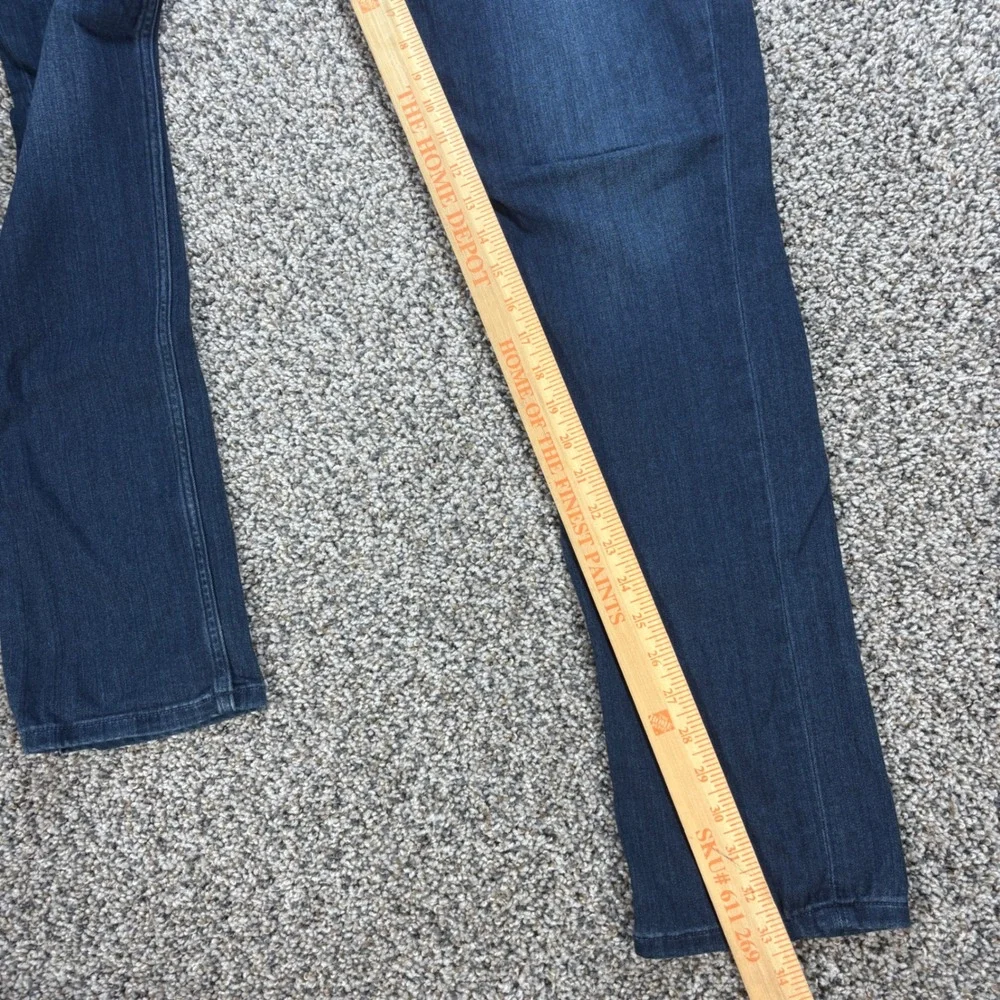 Paige Lennox Men's 32x33 Slim Fit Jeans Dark Indigo Blue Denim Stretch Pants